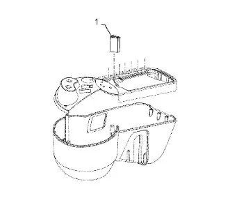 87378253 - выключатель в сборе